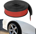 4.5CM x 20FT Universal Car Wheel Arch Trim - Rubber Fender Flare Protector Edge Guard, Self-Adhesive Anti-Scratch Lip Strip for Cars & Trucks, Fender Flare Edge Trim