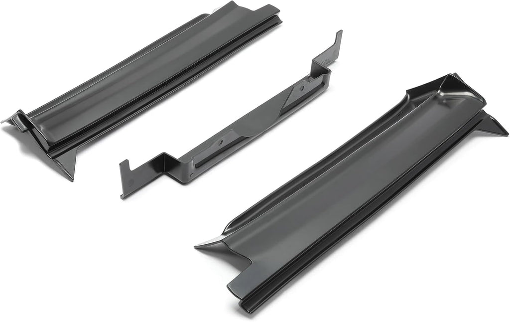 3PCS Bumper Fillers For 1977-1979 Cadillac DeVille Fleetwood Brougham | Color: Black,Material: High quality Plastic,Placement : Left, Rear, Right,rear bumper filler replacement panels