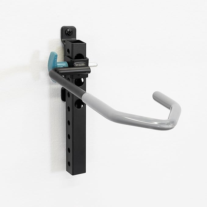 WheelRest Bike Hook, No-Lift Garage Bike Wall Mount 75lbs Max Load, Fits all - Image 9