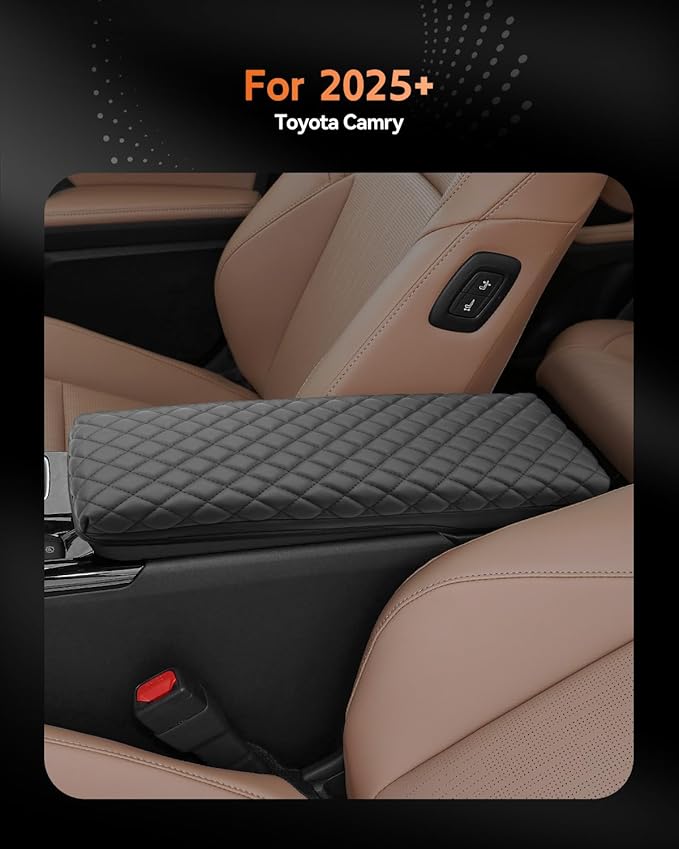 CDEFG for 2025 2026 Toyota Camry Center Console Cover Armrest Box Cover for - Image 2
