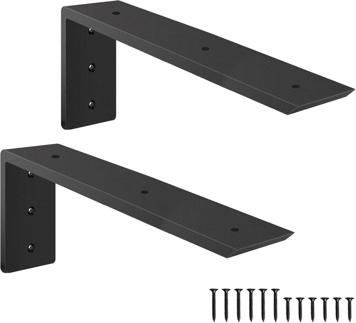 countertop support brackets, heavy duty l shelf bracket, main product view