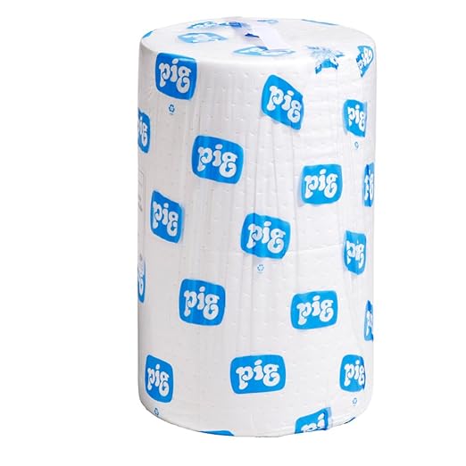 PIG Oil-Only Absorbent Mat Roll | Heavyweight | Absorbs 32.4 gal per roll | - Image 2