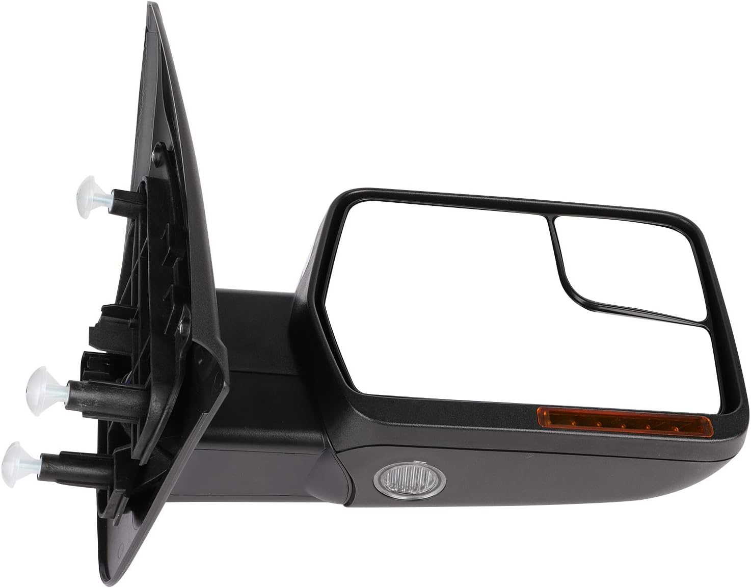 A Pair Heated Towing Mirrors Fits 2004-2014 for Ford for F150 1997-1999 for Ford for F-250, Power Adjusted View Mirror with Turn Signal Indicator