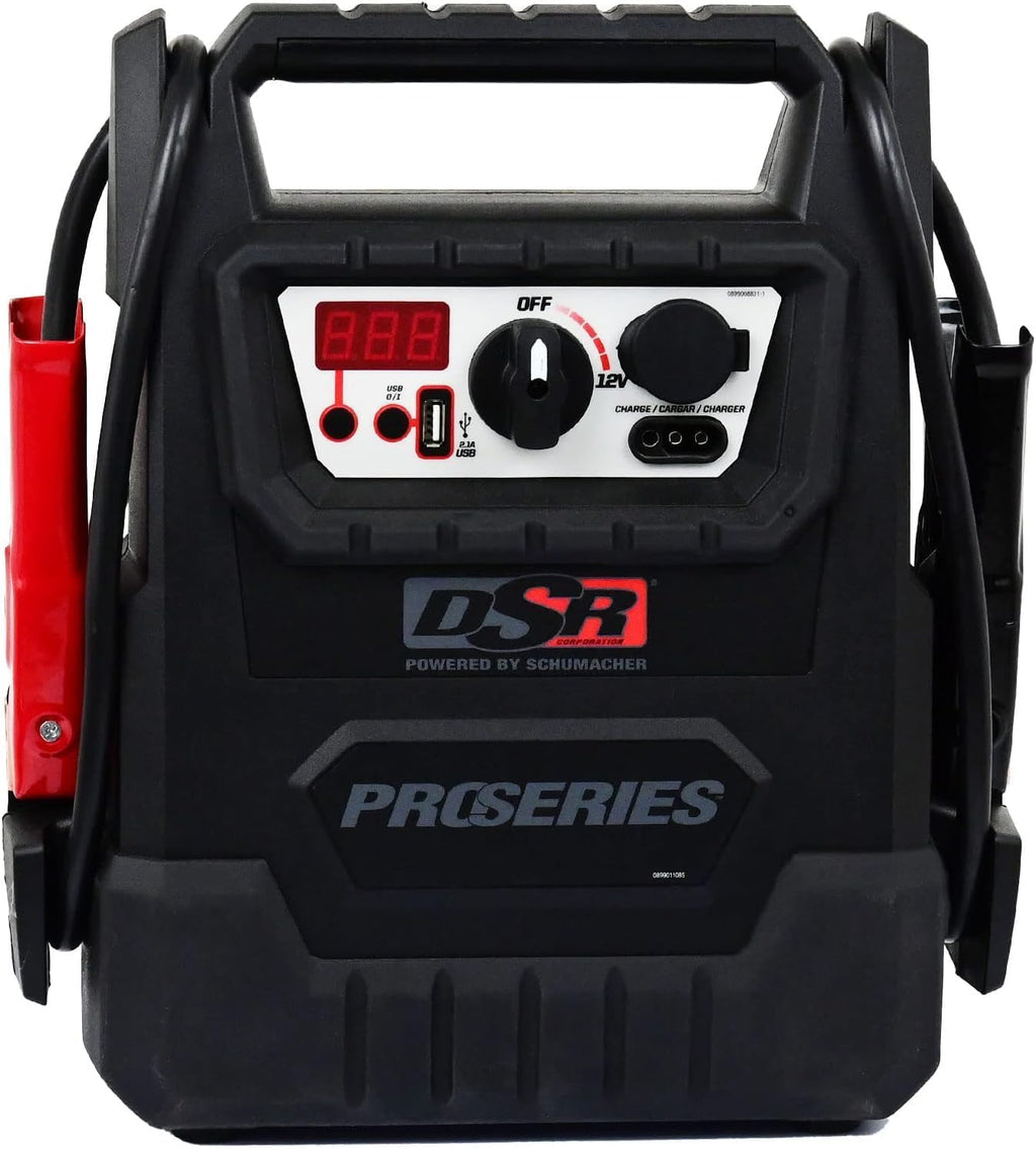 Schumacher Electric DSR ProSeries Car Battery Jump Starter, Maintainer &