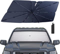 Windshield Sun Shade Umbrella for 2010-2025 Dodge RAM 2500/3500 Accessories: by HIMUMOY