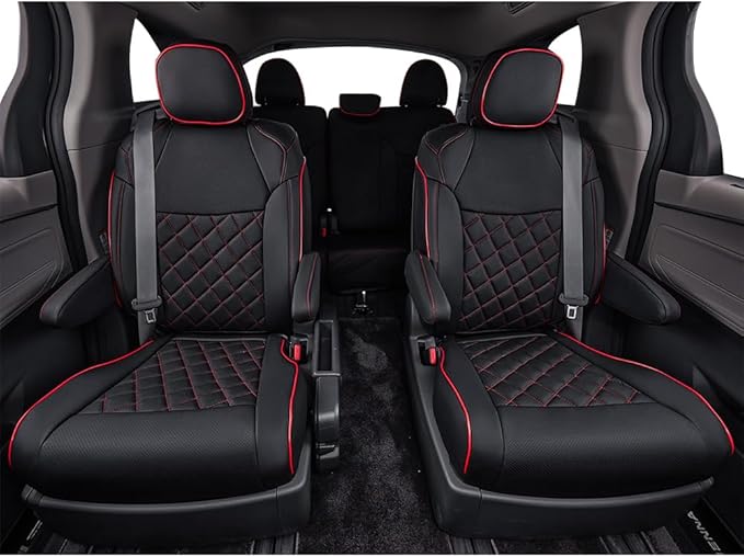 EKR Sienna Seat Covers for 2011-2020 Toyota Sienna LE, XLE Premium 2nd Row - Image 6