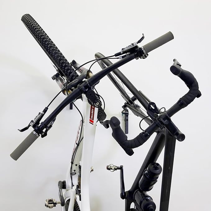 WheelRest Bike Hook, No-Lift Garage Bike Wall Mount 75lbs Max Load, Fits all - Image 8