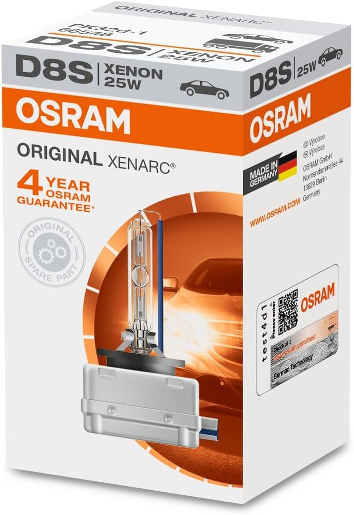 Osram 66548 D8S Xenon 25W XENARC