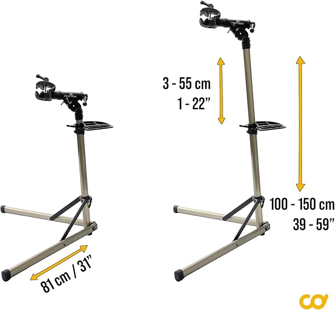 BikeHand Bike Repair Stand | Lightweight & 360 Adjustable Home Bicycle - Image 7