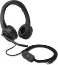Kensington H1000 USB-C On-Ear Headset, 270° Rotating Noise-Canceling Microphone by Kensington