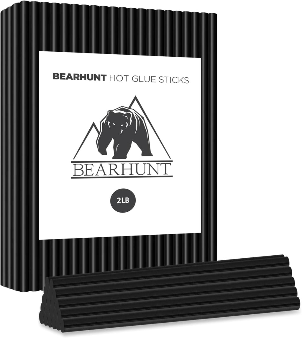 bearhunt strong hot melt glue gun sticks bulk shown in use