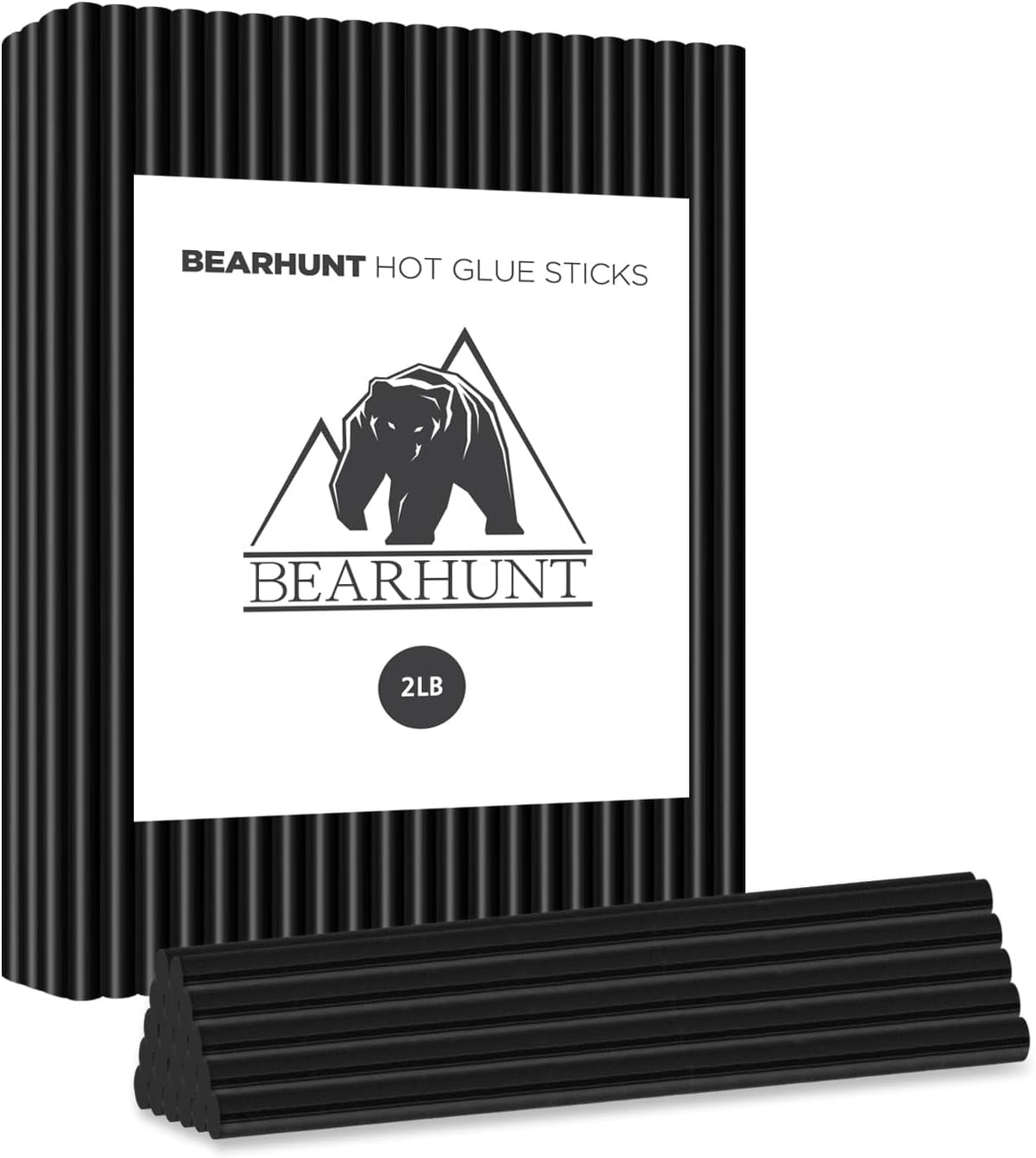 bearhunt strong hot melt glue gun sticks bulk shown in use