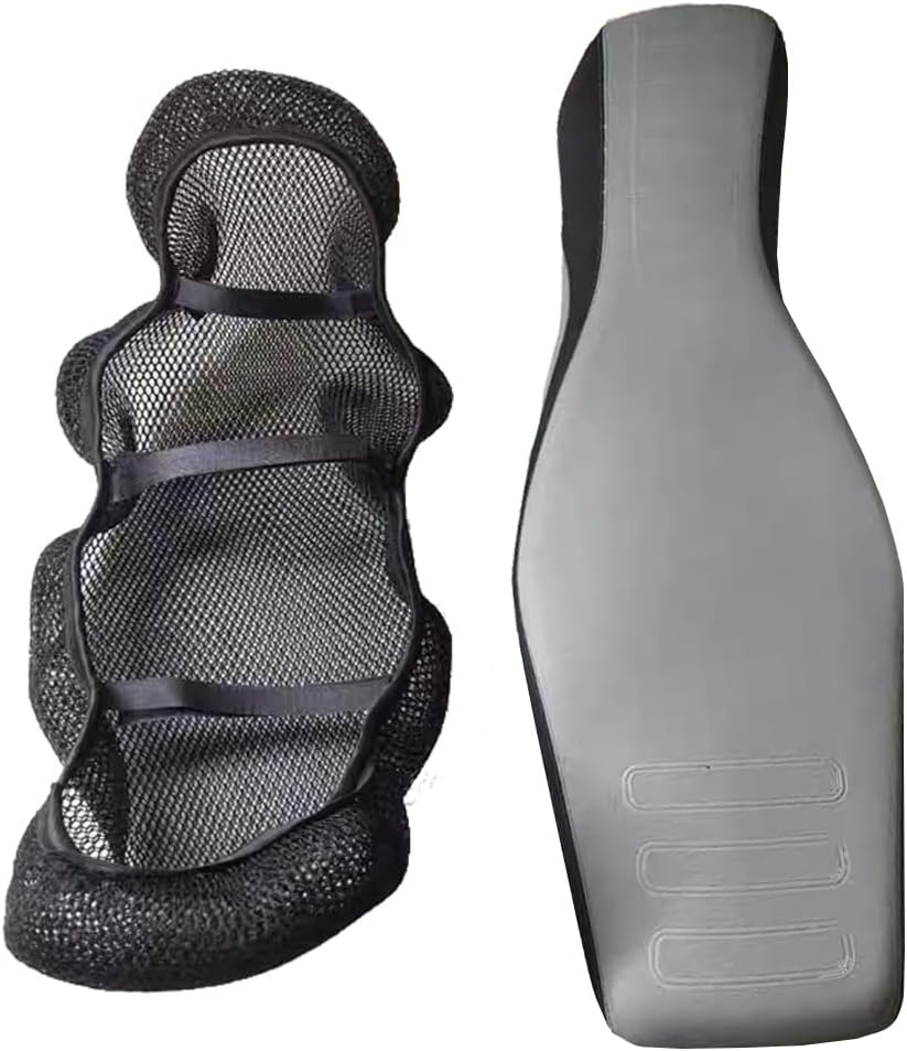 Compatible with 2024-2026 CF-Moto 450MT IBEX450 MT450 Ibex 450 MT Mesh Net Rear Seat Cover Cushion Guard Protector Sun-Proof Insulation Net