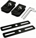 LED Light Bar Mounting Brackets A Pillar Ditch Light Bracket Extensions | Steel Cowl Pod Light Mounting Brackets No Drilling Universal Hood Light Mounting Brackets Adjustable Aluminum Alloy