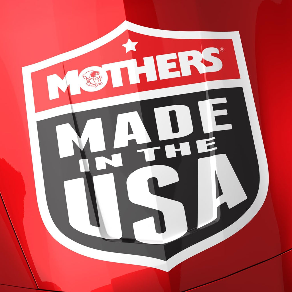 Mothers California Gold All-Chrome, 12 oz. – Cleans & Polishes Chrome, PVD & Chromed Plastics, Removes Fingerprints, Bugs, Water Spots & Smudges, Leaves a Brilliant Shine & Protective Barrier (05222)