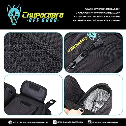 Chupacabra Offroad CH015 RZR Rear Door Bags - The Backseat RZR Door Bags are Compatible with 2014-2020 RZR XP 4 1000 Turbo S900 (Left and Right UTV Storage Bags Included)