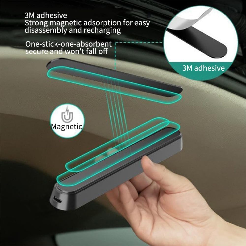 Car Trunk Light for Toyota Sienna XL40 2020 2021 2022 2023 2024 2025 Car Trunk Automatic Sensor Lights Vehicle Interior Dome Lights Reading Light