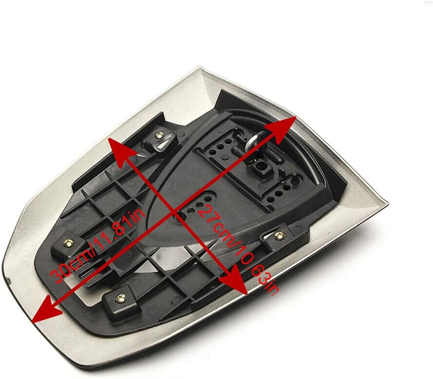 Motorcycle Rear Seat Cowl Tail Cover Fit for Honda CBR600RR F5 2007-2020 08 09 10 11 12 13 14 15 16 17 18 Fairing Cowl Back Cover (Red)