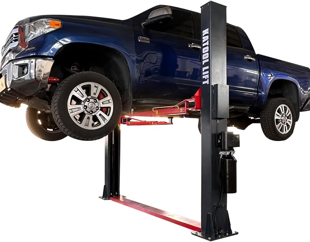 2 Post Lift 4.0HP 12000lbs Single Point Lock Release Car Lift Automotive Lift
