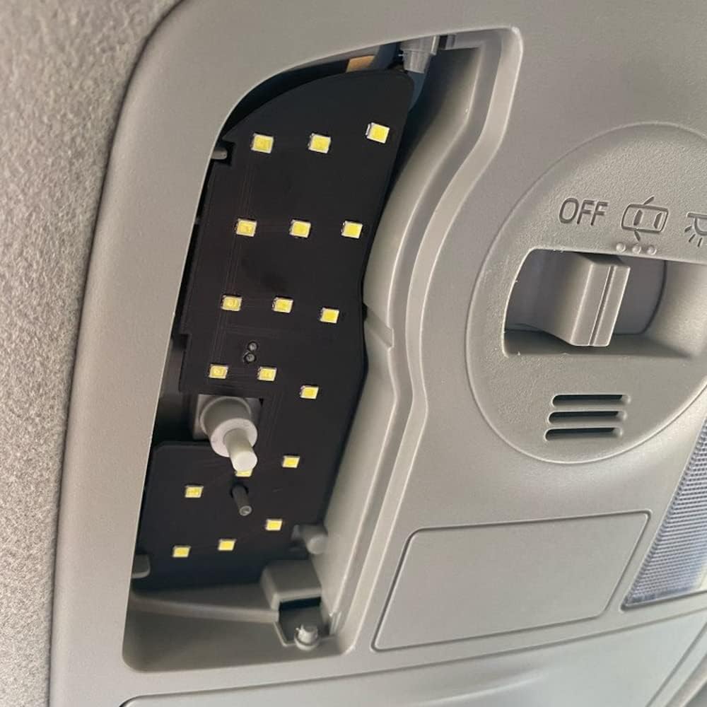 3 Pcs LED Car Interior Reading Lights for Toyota Prius 30 series,72 LEDs 2835 SMD 6000K White, High Brightness