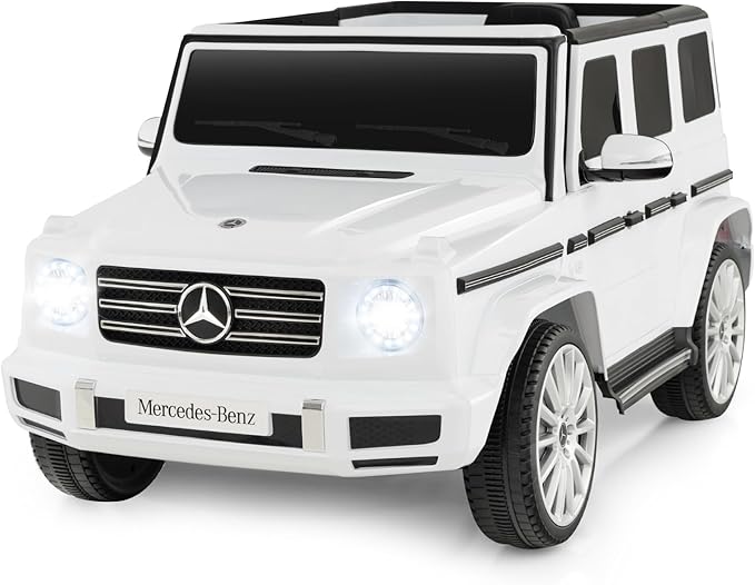 HONEY JOY Ride On Car, 12V Licensed Mercedes Benz G500, Battery Powered Ride On by HONEYJOY