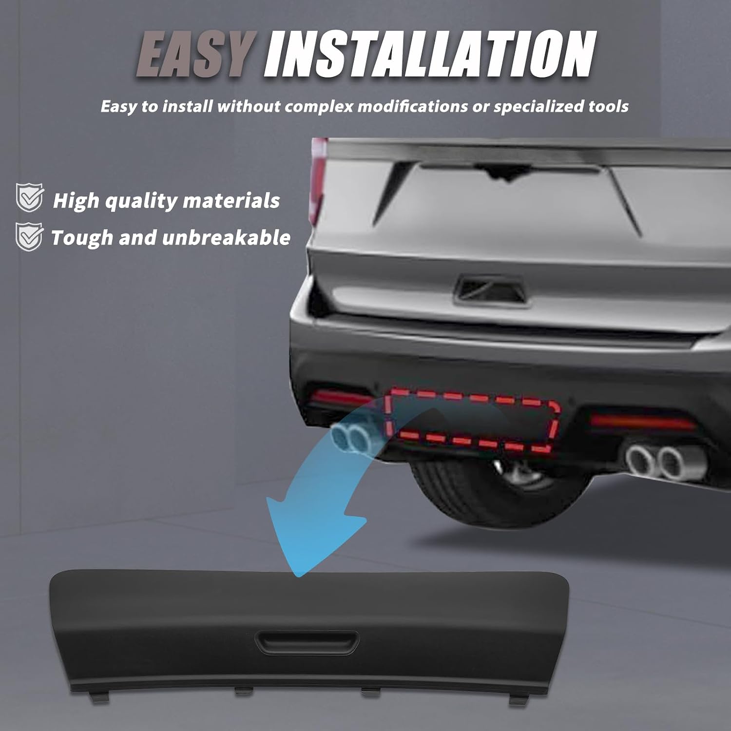 JB5Z-17F000-AC Bumper Trailer Hitch Access Cap Rear Fit for Ford Explorer 2016 2017 2018 2019 Replace# JB5Z17F000AC
