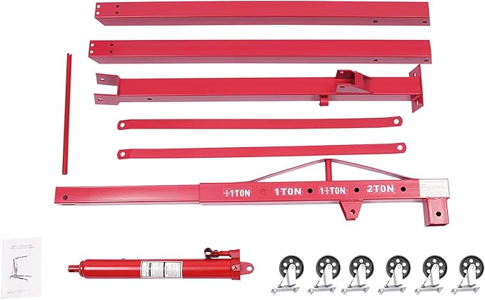 Folding Engine Hoist 2 Ton Engine Crane Lift - Image 6