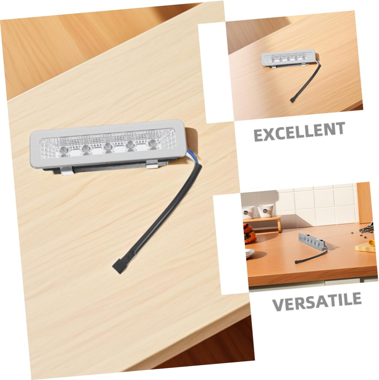 2pcs LED Range Hood Light Bulbs Replacement Compatible Kitchen Vent Hood Energy Efficient Bright for Home Use