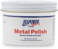 Seapower SMPO-8 Marine Metal Polish and Scratch Remover - 8 oz.