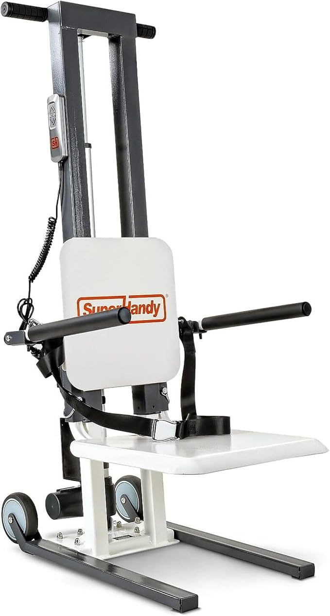 SuperHandy GoRise Electric Floor to Stand Lift – 500 Lbs Capacity, Standing by SuperHandy