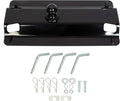 ECOTRIC Universal Fifth Wheel Gooseneck Hitch Adapter Plate for Pickup | Truck Bed Standard 5th Fifth Wheel Rails 30,000 lbs 2-5/16-Inch Ball