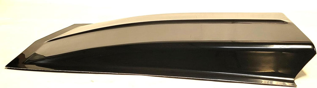 Cowl Induction Hood Scoop - 38" L x 4 ½" H x 24½" W SC-1145 - Fiberglass - Black - Unlimited Products