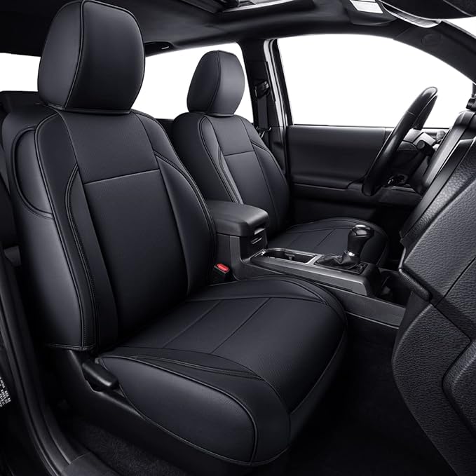LUCKYMAN CLUB Tacoma Custom Fit Seat Covers by LUCKYMANCLUB