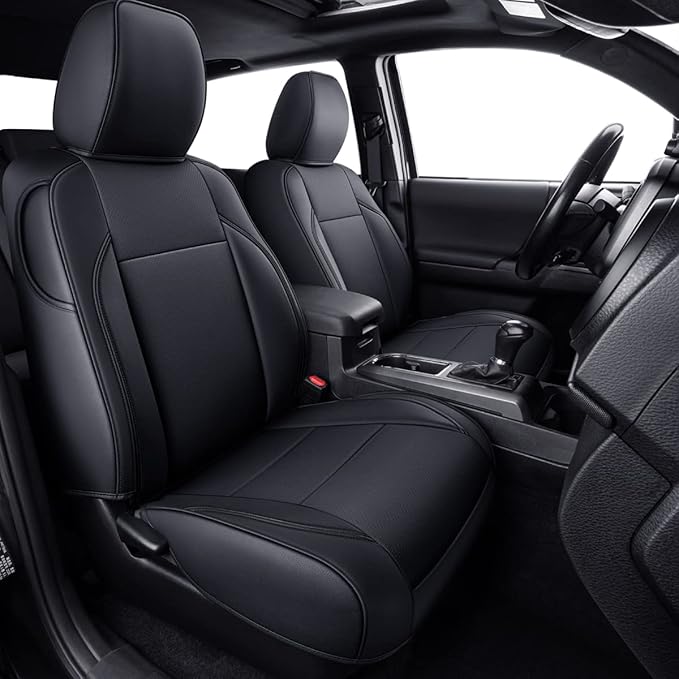 LUCKYMAN CLUB Tacoma Custom Fit Seat Covers by LUCKYMANCLUB