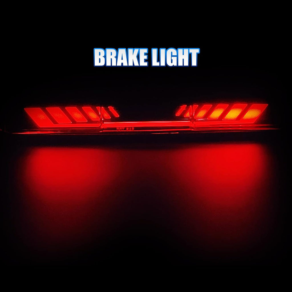 Third 3rd Brake Light for 2007-2013 Chevy Silverado/GMC Sierra 1500 2500 3500, TIME TUNNEL Sequential LED High Mount Stop Light for 2014 Silverado/Sierra Classic, Rear Center Cab Tail Lamp