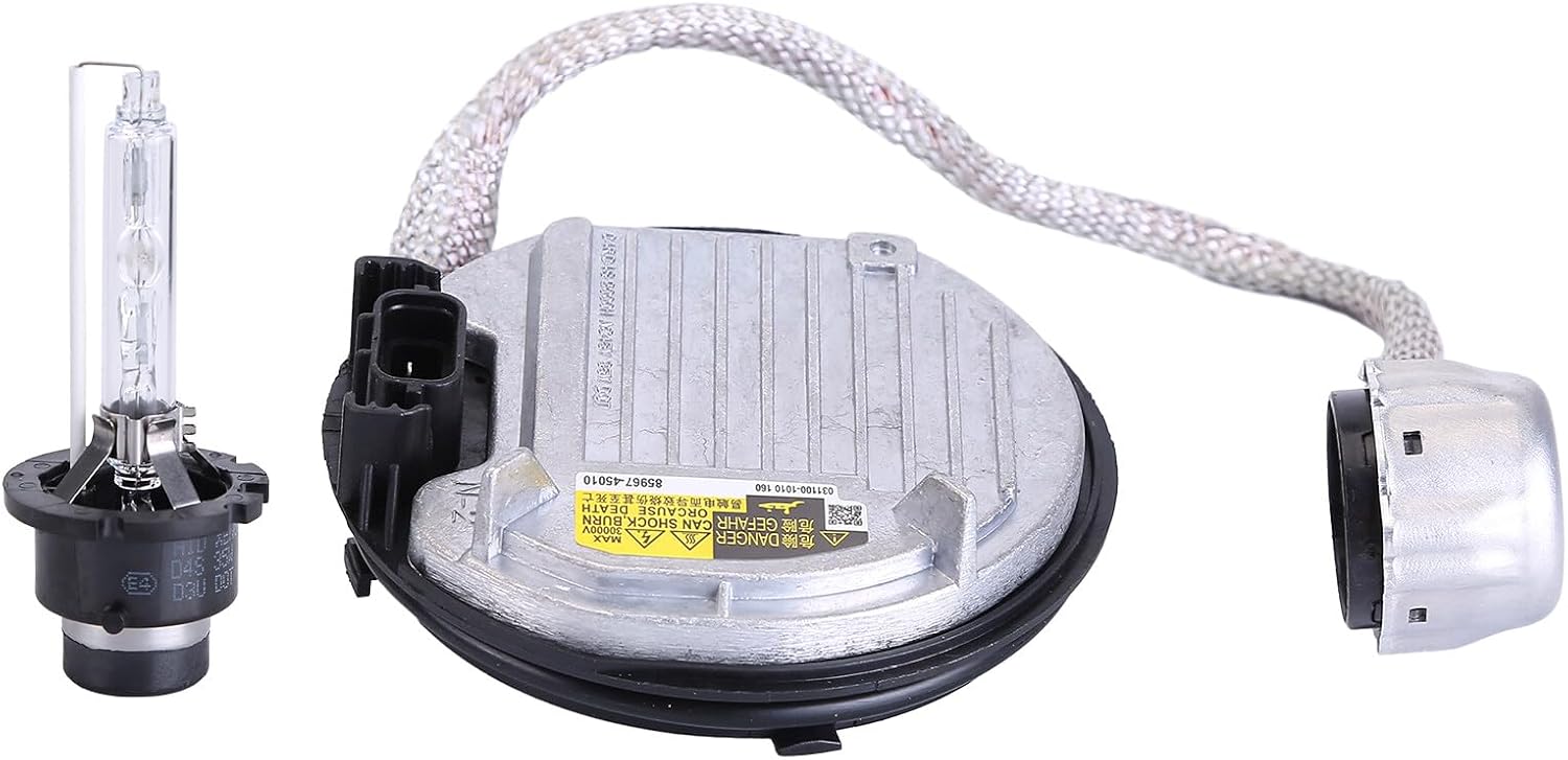 PHEZEN Xenon HID Headlight Ballast Control Unit with D4S Bulb Compatible with 2012-2015 Lexu*s LX570 RX350 IS250 IS350 & 2011-2015 Toyot*a Avalon Prius Avensis,replaces85967-45010 85967-08020