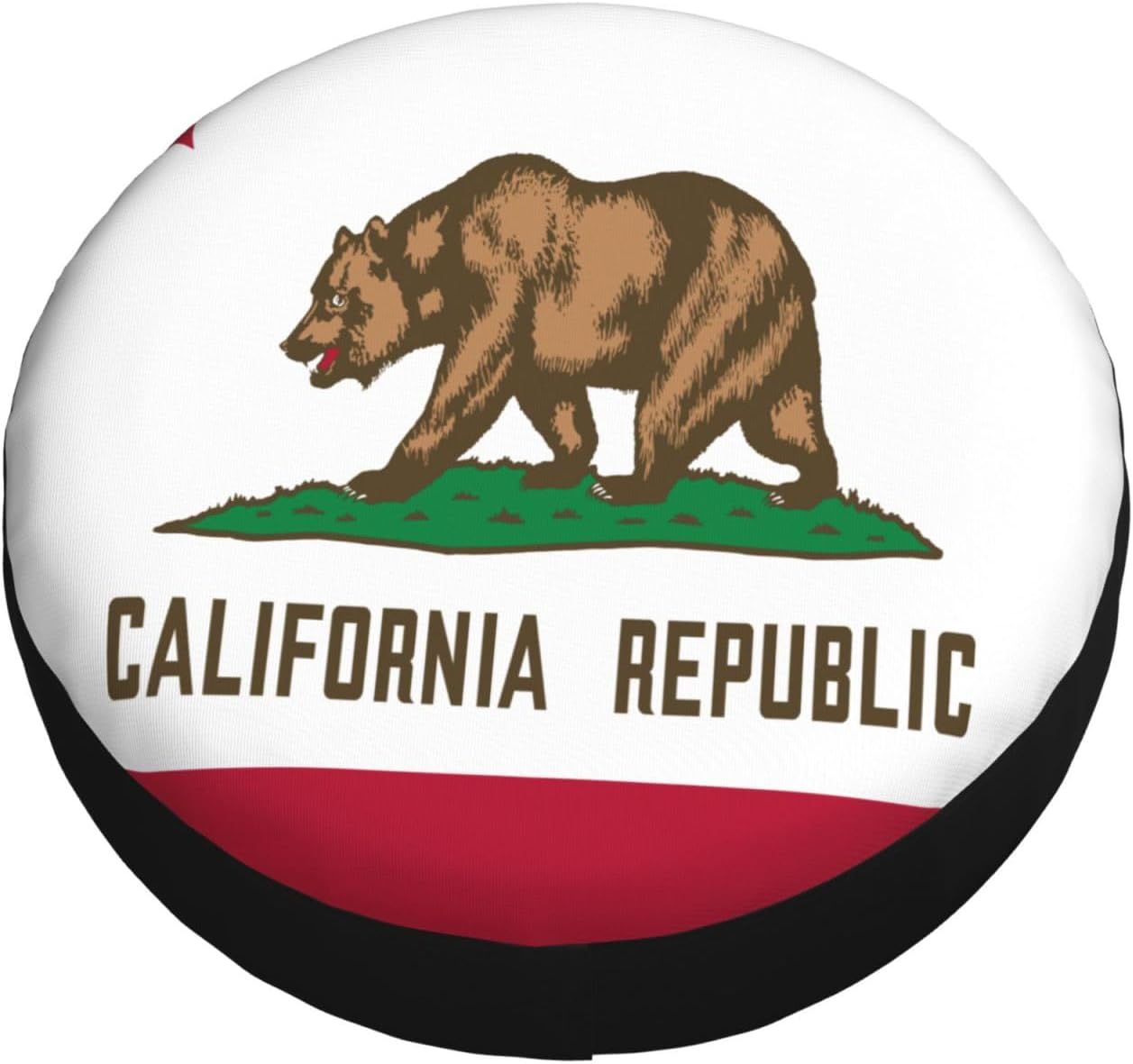 Flag of California Spare Tire Cover Trailer Tire Covers for Truck SUV Camper Vehicle Wheel Cover Waterproof Sun Dust Protection