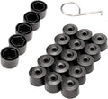 20PCS 17mm Car Wheel Lug Nut Covers with Removal Tool, Auto Tire Bolt Caps Replacement 1K0 601 173 for VW Jetta Beetle Passat GTI CC