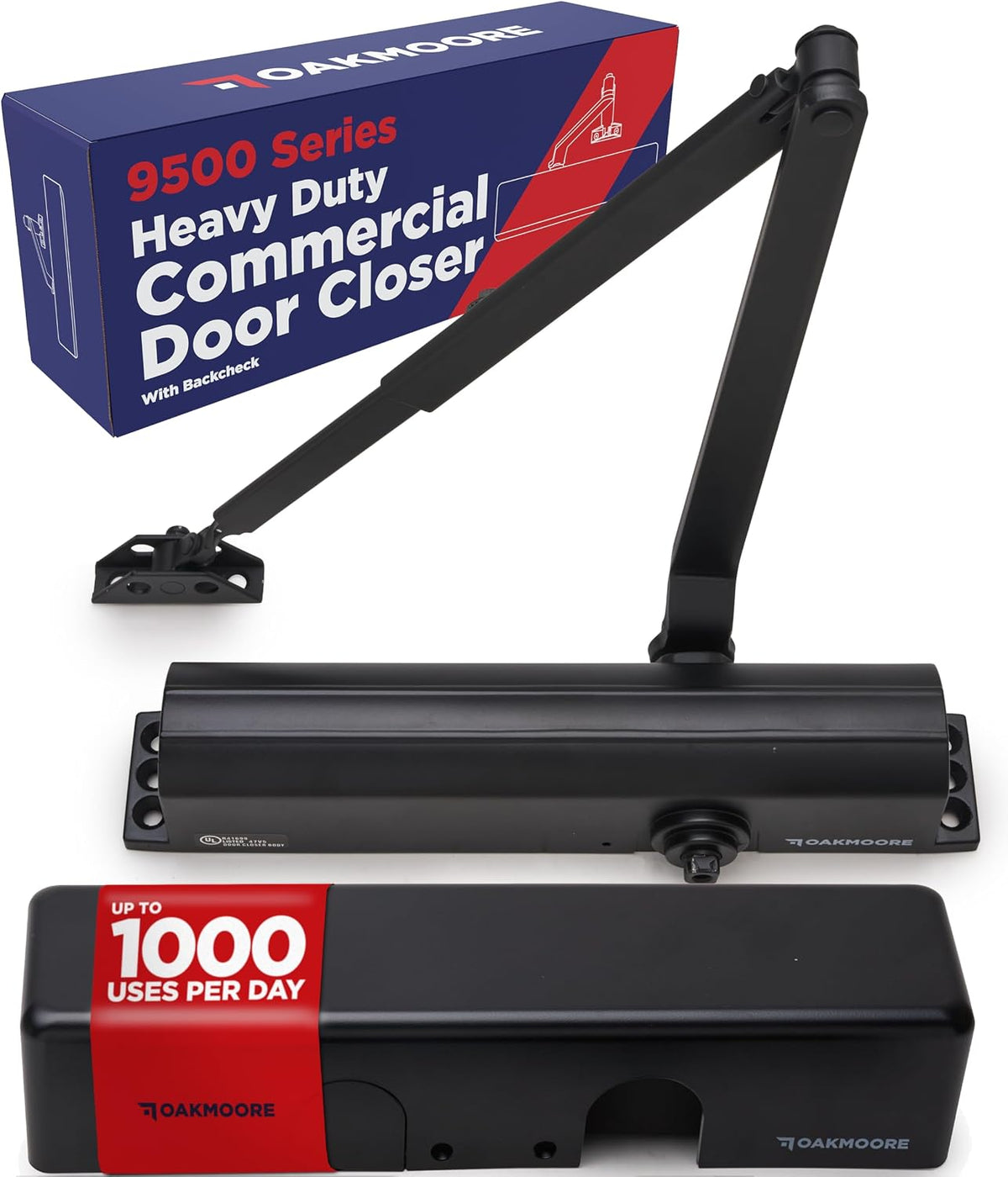 heavy duty commercial door closer, automatic self closing, main product view