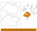 GM 23316899 COVER-W/S M/FUNC SEN MT BRKTBLACK
