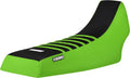 Enjoy Mfg Seat Cover - Compatible with Yamaha 1987-2006 Banshee (ATV) #112 (Green Sides/Black top/Black Ribs)