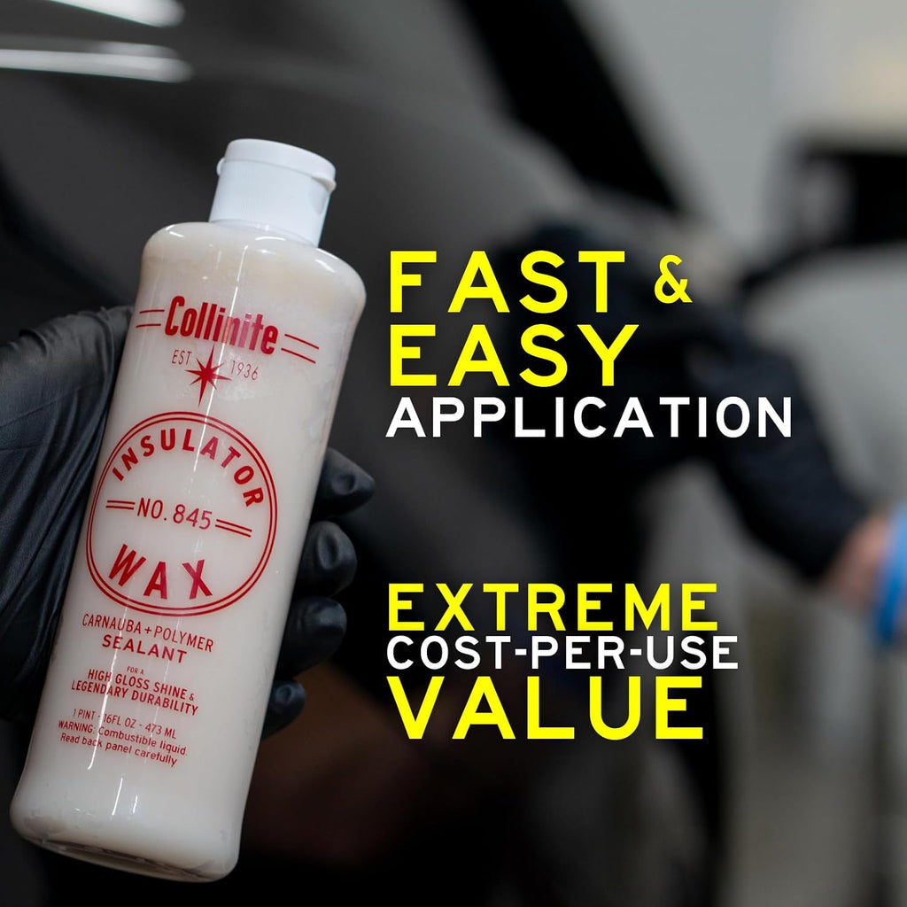 Collinite Insulator Wax 2 Pack and Towel Combo