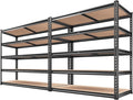 REIBII 2000LBS Garage Shelving Heavy Duty 72''H Storage Shelves 5 Tier Heavy by REIBII