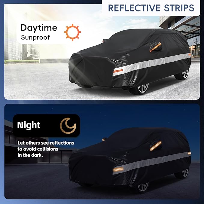 10 Layers SUV Car Cover Custom Fit - Image 5