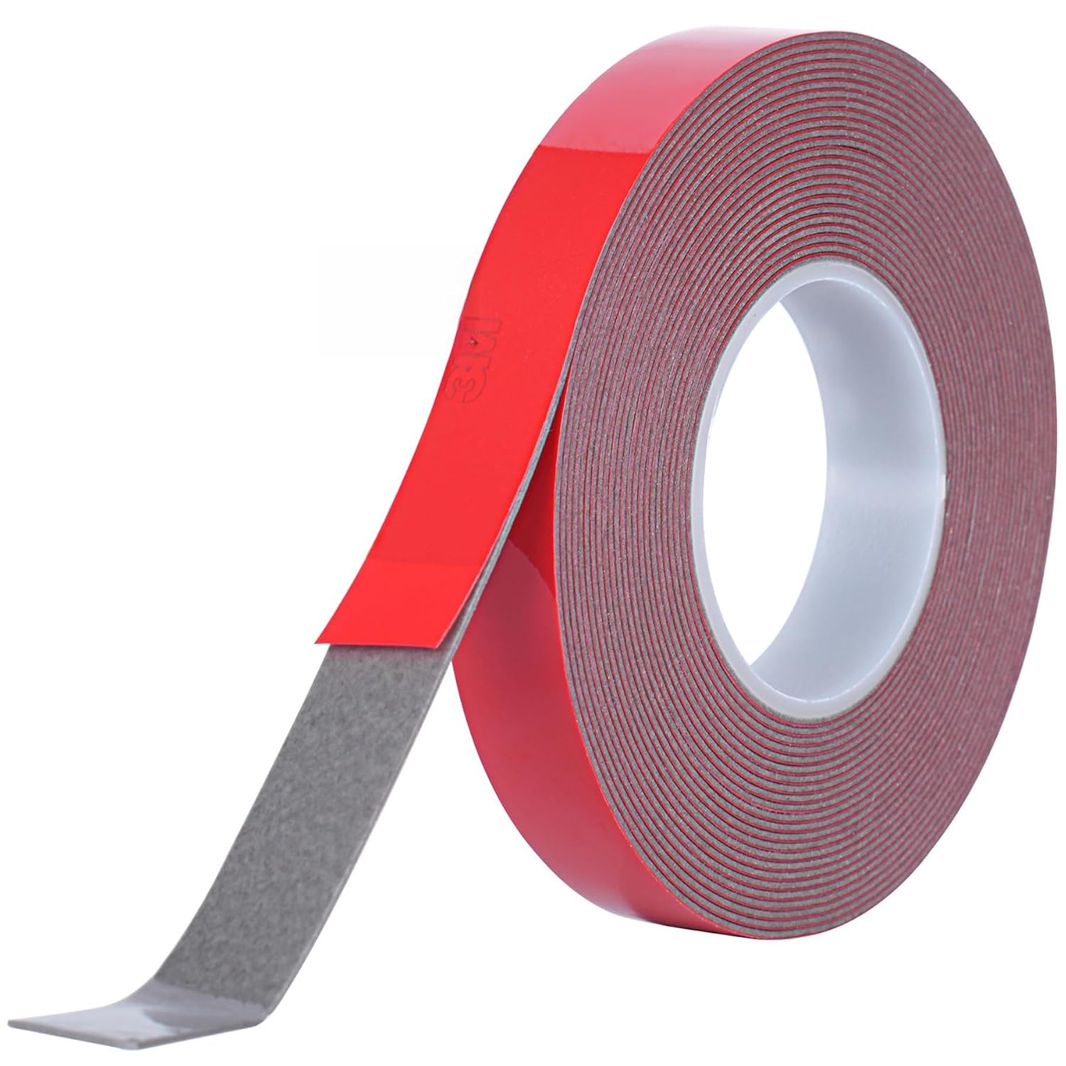Double Sided Tape Automotive Heavy Duty Made of 3M Acrylic Foam Adhesive Cars Exterior Mounting Tapes Primerless for Attaching Auto Attachment Side Moldings Trim Emblems to Vehicles (16.4 ft, 0.51in)