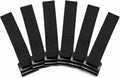 Car Roof Cargo Tie Down Hooks 6PCS – Secure Rooftop Bags Without Roof Rack, Door Hook Straps for SUV Sedan Travel Luggage Carrier
