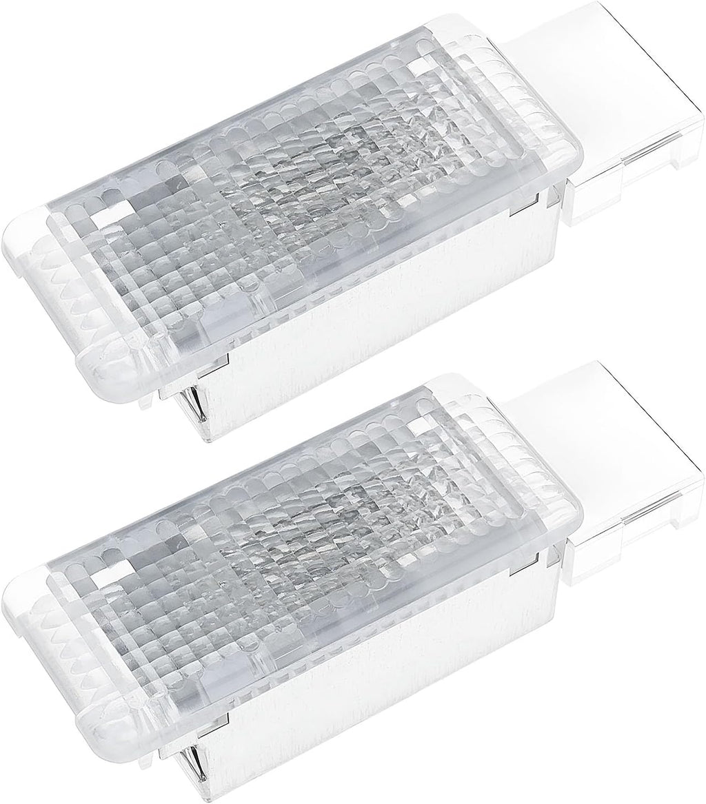 2Pcs LED Trunk Footwell Light 3TD947415 7L0947415 Compatible with VW Compatible with Skoda