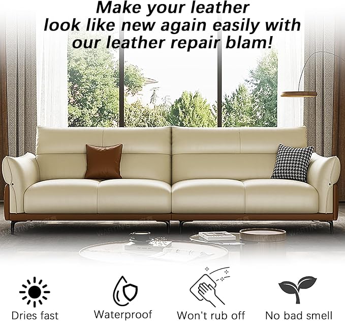 Leather Recoloring Balm, Leather Color Restorer Conditioner, Leather Restorer - Image 7