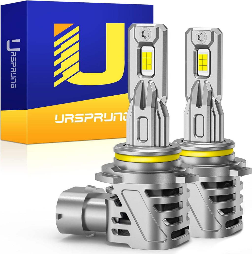 Ursprung 𝟐𝟎𝟐𝟔 𝐍𝐞𝐰𝐞𝐬𝐭-𝐆𝐞𝐧 9012/HIR2 Shift Light, 𝟏𝟑𝐗 Brightest, Real Plug & Play 9012, 6500K White, Canbus Ready, 10-Year Lifespan