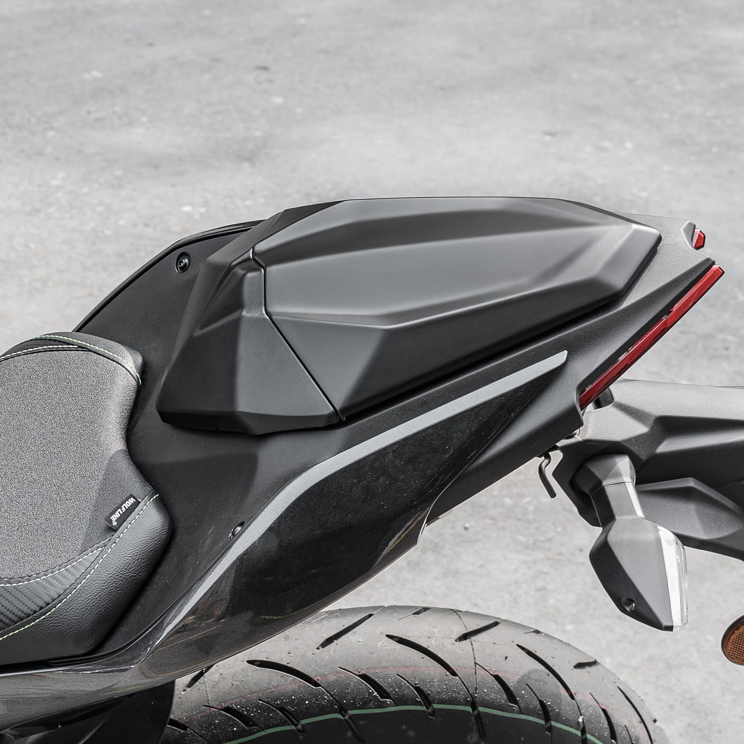 Motorcycle Rear Seat Cowl for Kawasaki Ninja Z 500 Ninja500 2024-2026 Z500 2024 2025 Tail Seat Fairing Pillion Cover Set (Matteblack)